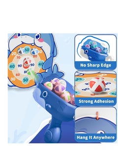 Generic Outdoor Sport Toys Children's Toy Whale Sticky Ball Ball Gun Throwing Target Cartoon Parent Child Interactive Game age 5-10  - Image 2