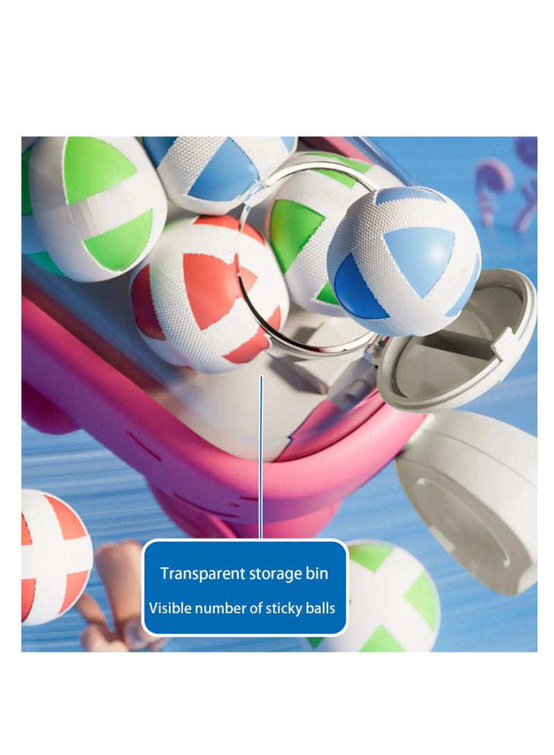Generic Outdoor Sport Toys Children's Toy Whale Sticky Ball Ball Gun Throwing Target Cartoon Parent Child Interactive Game age 5-10 - Image 3