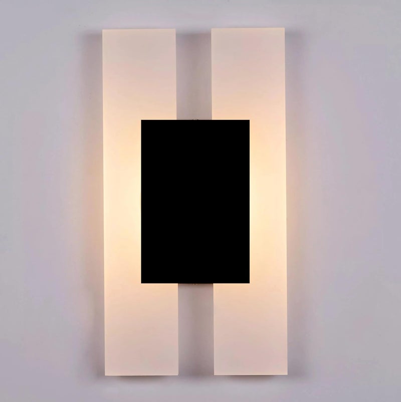 Groeien 15 Watts Rectangular LED Bedside Fancy Acrylic Wall Lighting Fixtures for Living Room Bathroom Bedroom 1 - Image 2