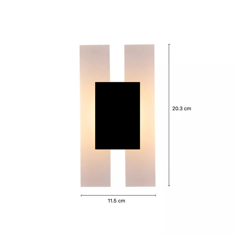 Groeien 15 Watts Rectangular LED Bedside Fancy Acrylic Wall Lighting Fixtures for Living Room Bathroom Bedroom 1 - Image 5