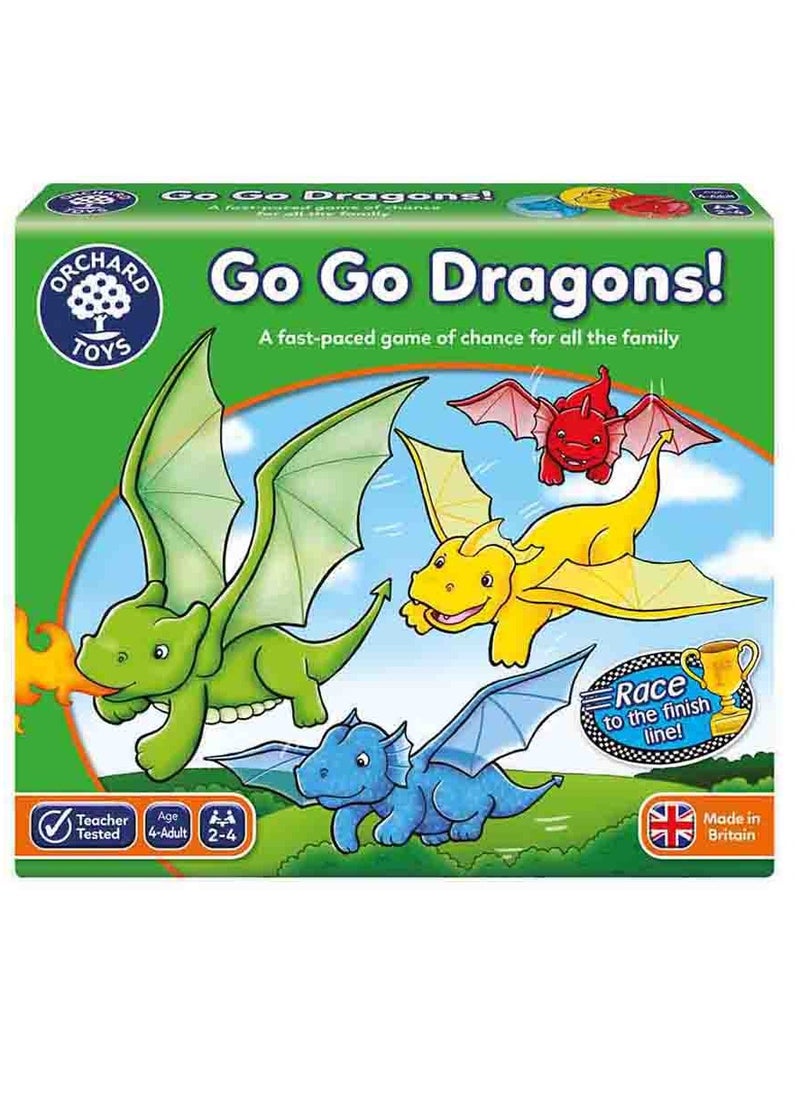 ORCHARD TOYS - Orchard Toys - Go Go Dragons | Board Game - Image 1