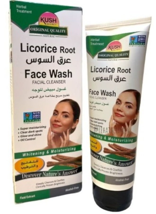 KUSH SECRET Licorice Root Face Wash 125 ML - Image 2