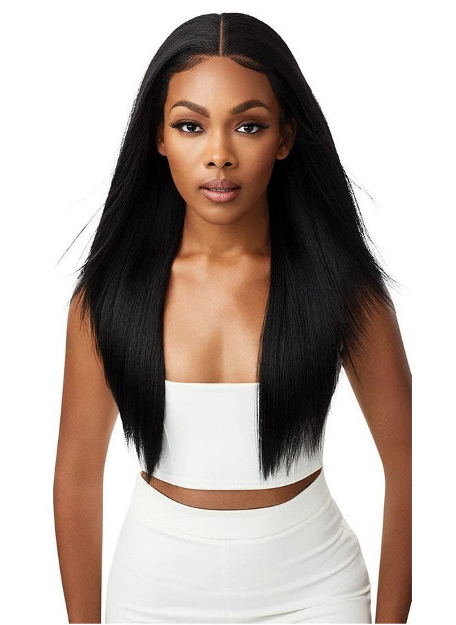 Outre - Utre Perfect Hair Line Synthetic 13X6 Lace Front Wig Jaylani (1 Jet Black) - Image 1