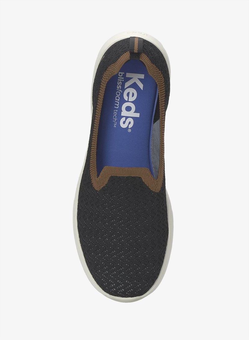 Keds Women's BlissWalk Loafer Athletic Loafer Black - Image 5