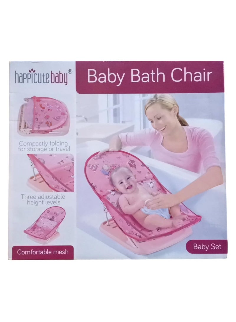 Baby Bather for Infants Toddlers 0-6 Months babys Red and pink - Image 2