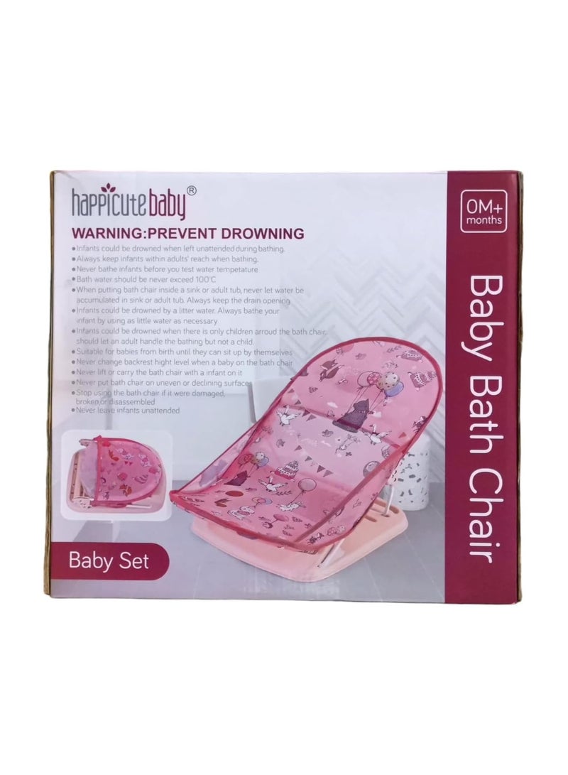 Baby Bather for Infants Toddlers 0-6 Months babys Red and pink - Image 3