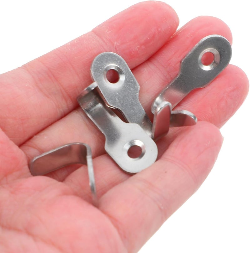 DECHOUS 20pcs Mini Stainless Steel Single Clothes Hooks Key Holder Robe Hangers for Bathroom Kitchen Wall Mount Utility Storage - Image 4