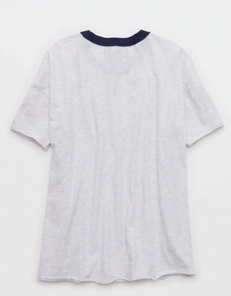 Aerie  Aerie Oversized Crew Boyfriend T-Shirt for Women | Best Price UAE