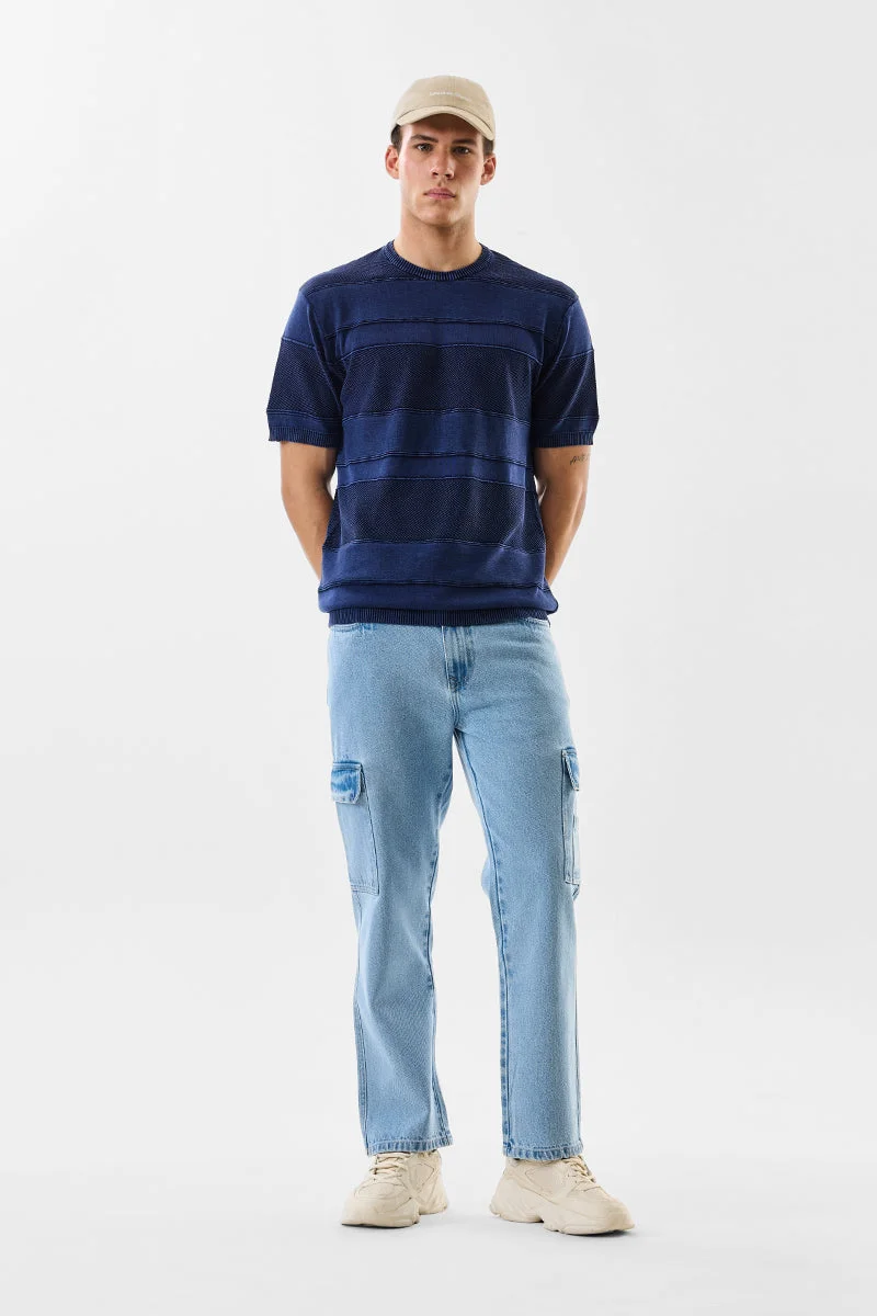 SNITCH جينز كارجو بقصة عادية