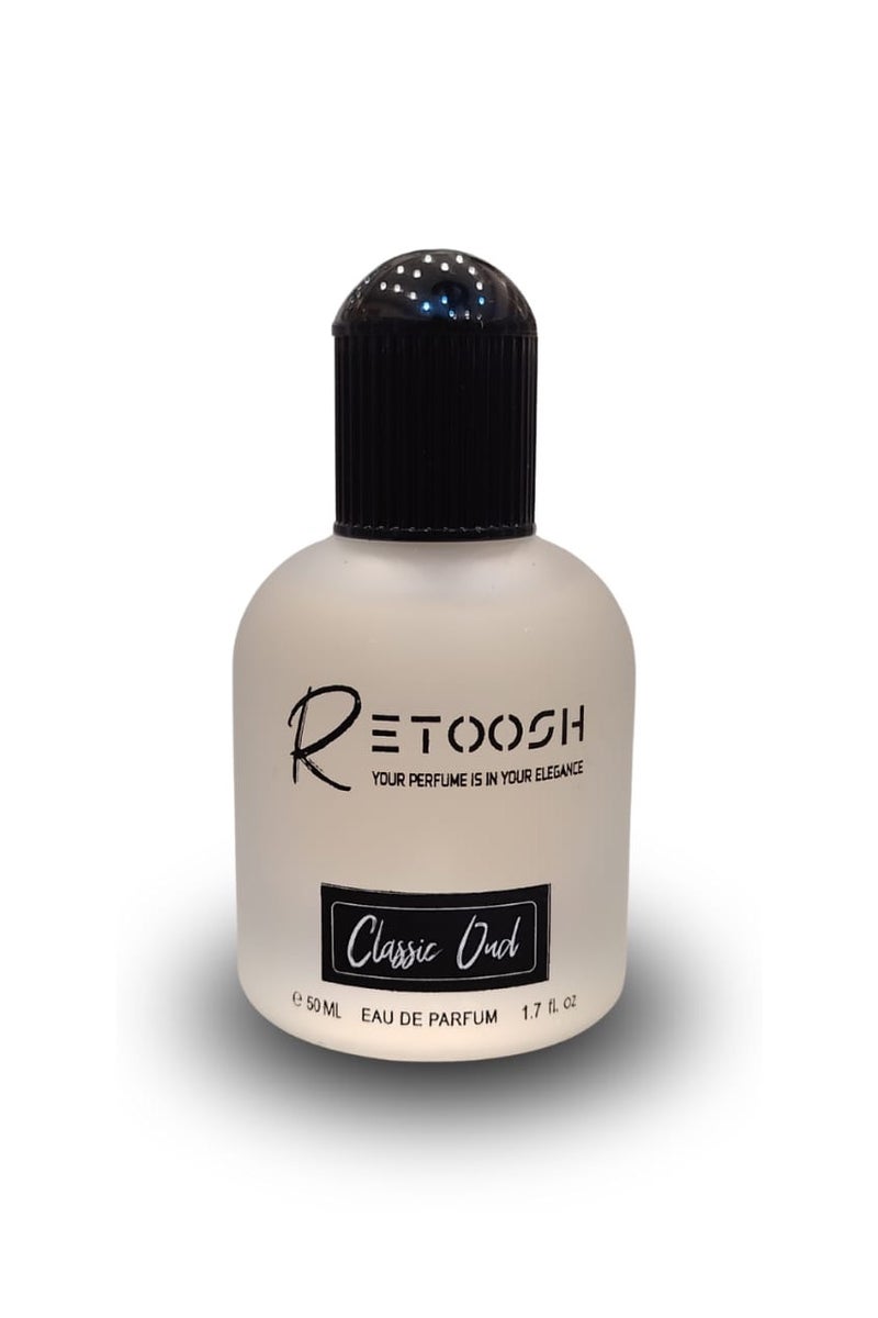 Retoosh Perfumes Classic Oud – Oriental Woody Perfume for Women and Men - Image 1