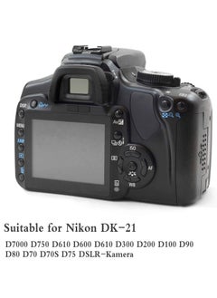Y&D 8Pcs Eyecup Eyepiece Viewfinder Compatible with Nikon DK-21 D7000 D750 D610 D600 D300 D200 D100 D90 D80 D70 D70s  - Image 3