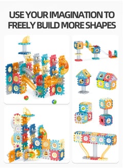Generic 125-Piece Pipeline Rolling Ball Building Blocks ,Early Educational Building Toys Set，Educational DIY Blocks for Kids Birthday Gift  - Image 5