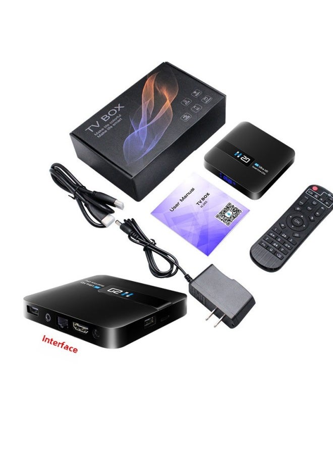 Generic Smart Set-top Box RK3228A Home Wireless Full Netcom HD 4K Network Android Set-top Box Manufacturers-Color:H20 British Standard Gaming Tv Box  - Image 3