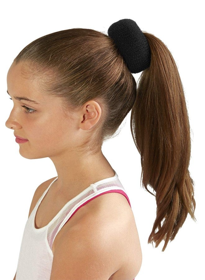 Bloch Dance Hair Bun Builder Accessory, Black, one - Image 1