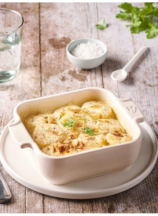 Peugeot Appolia Square Dish 18cm Ecru - Image 5