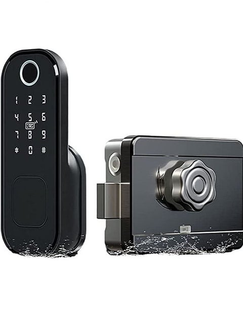 TTLOCK Smart lock Waterproof Wifi Fingerprint Lock Smart Card Digital Code Electronic Door Lock For Home Security Mortise