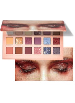 18 Colors Nude Eyeshadow Palette Long Lasting Multi Reflective Shimmer Matte Glitter Pressed Pearls Eye Shadow Makeup Pallet