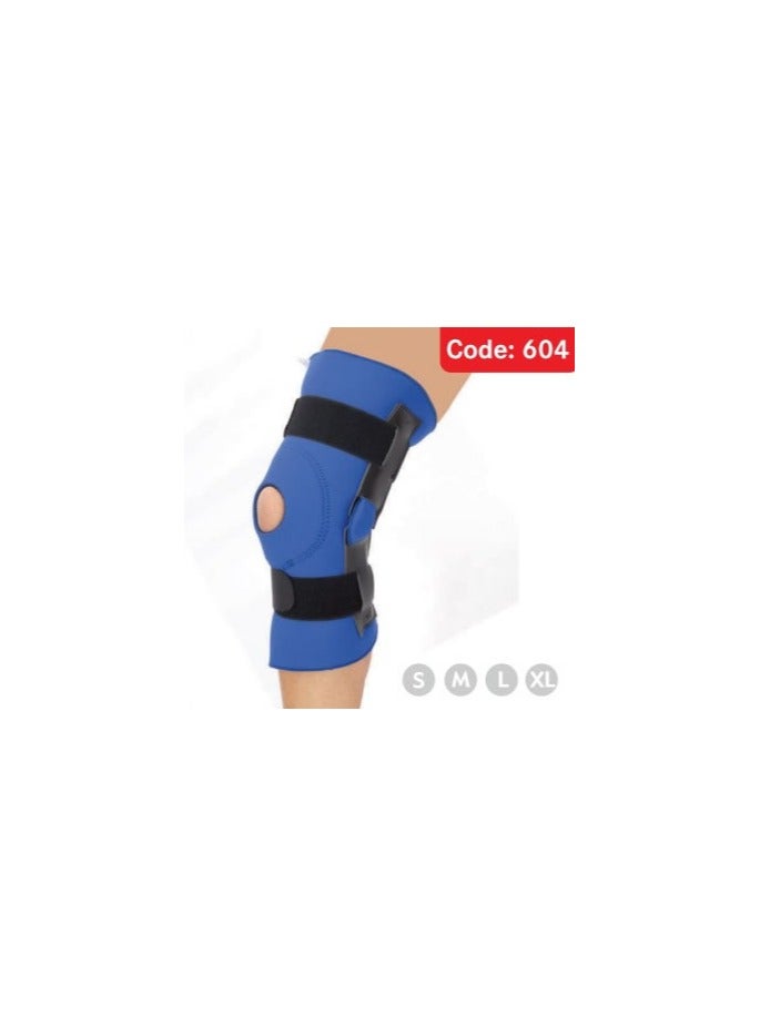 Neoprene Knee Band With Steel Hinge