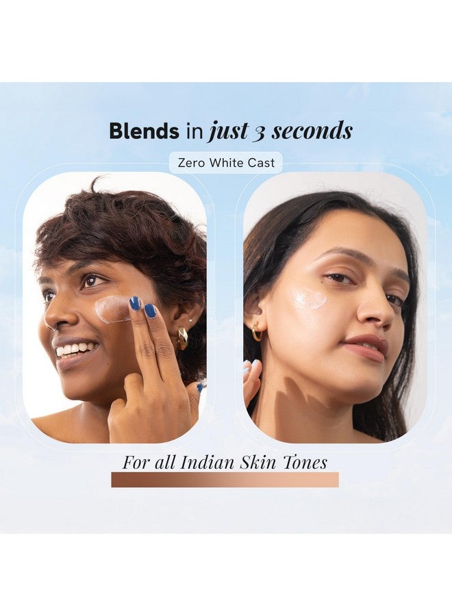 Be Bodywise Ultra Light Sunscreen SPF 50 PA+++ for Oily, Dry, Acne-prone Skin | Broad Spectrum Protection & Blue Light Protection | No White Cast | Non-Greasy | Korean Anti-Acne Technology | Water & Sweat Resistant | Ultra Lightweight Texture | For Men & Women | 50g - Image 5