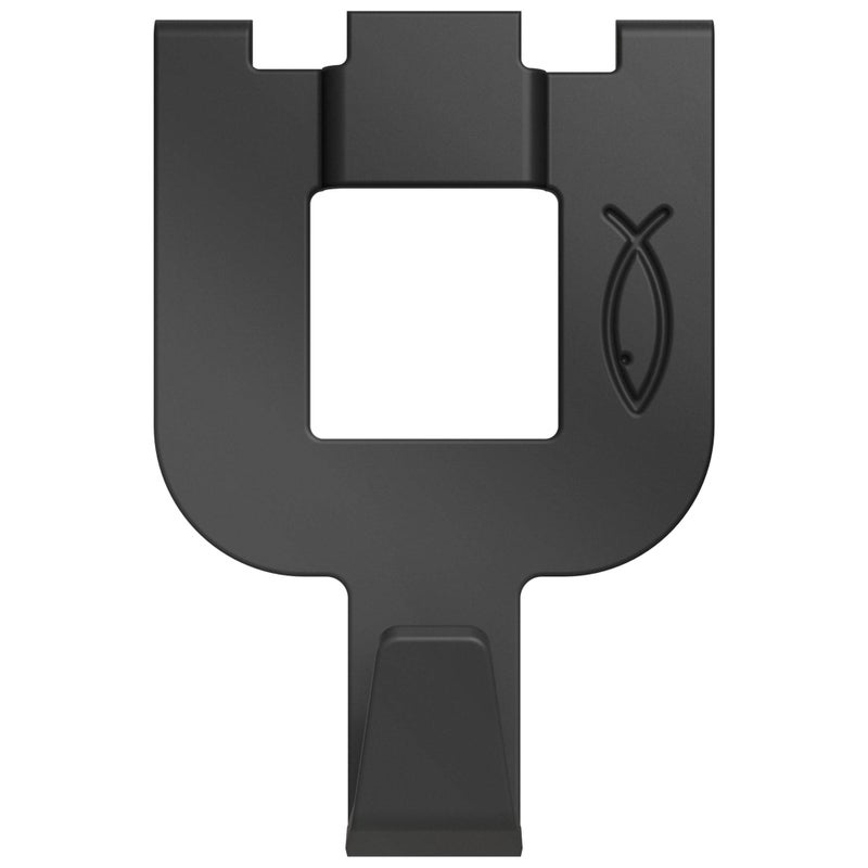 fischer Fast and Fix Push-In Wall Hook White, No Drill No Screw Picture Hanging Hook, Sets by Thumb into Plaster Plasterboard and Soft Wood, Up to 10 kg When Two Linked, Reusable