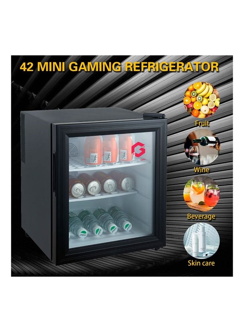 جايم أون GAMEON - ثلاجة ألعاب صغيرة من Frostbite - 42 لتر - Image 2