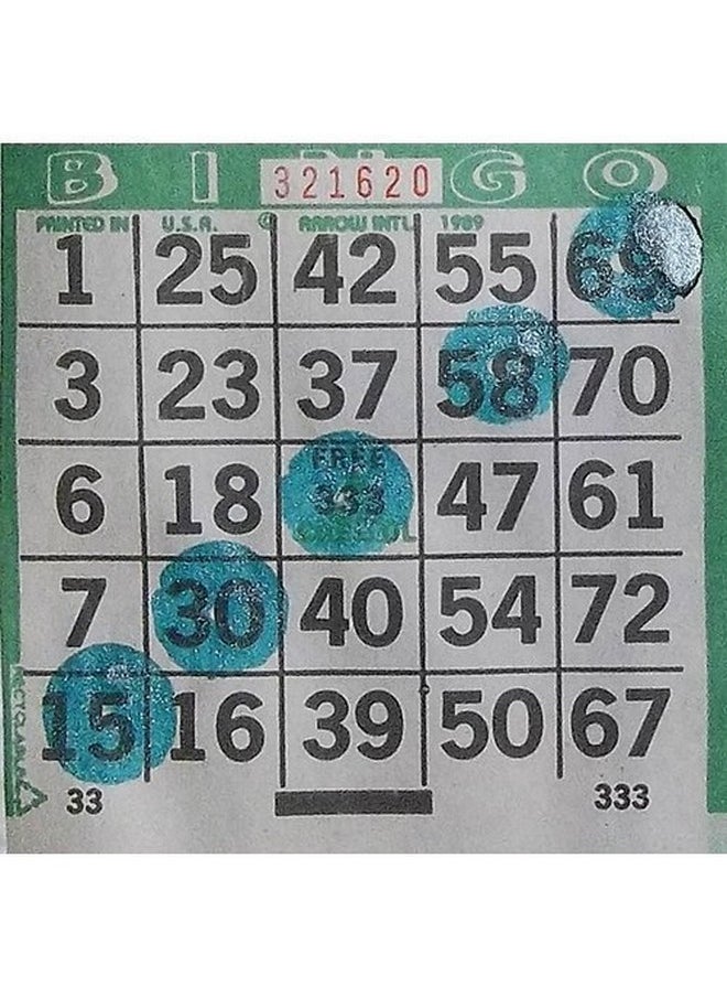 Dazzle - Six Pack 3Oz Teal Bingo Dauber - Image 1