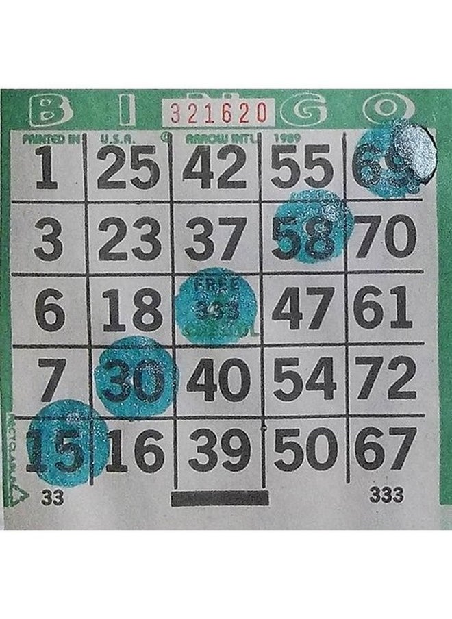 Dazzle - Six Pack 3Oz Teal Bingo Dauber - Image 1