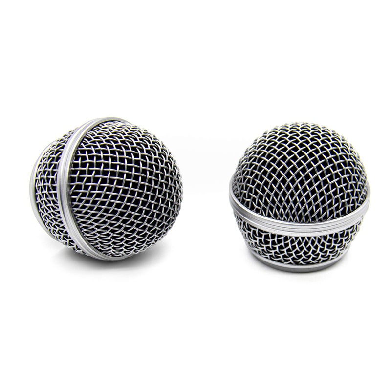 AUEAR, 2 Pack Microphone Grill Grille Ball Head Replace for SM58 BETA58 SM58LC SA-M30 SV100 RK143G Pgx2 Slx2 - Image 5