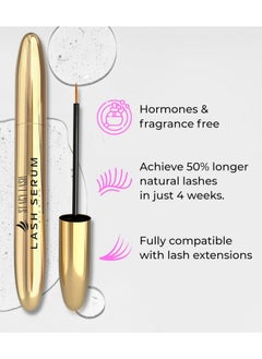 Stacy Lash Stacy Lash Growth Serum (0.17fl.oz / 5ml) | Eyebrow & Eyelash Enhancing Serum for Natural Lashes & Brows | Lash Serum for Eyelash Growth and Thickness  - Image 3