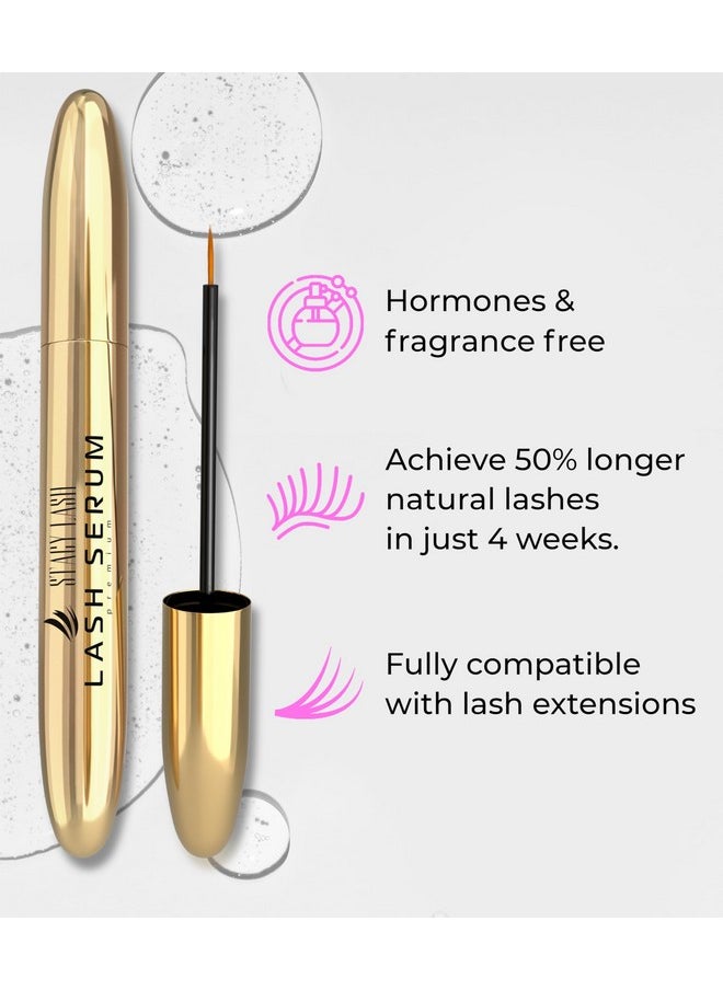 Stacy Lash Stacy Lash Growth Serum (0.17fl.oz / 5ml) | Eyebrow & Eyelash Enhancing Serum for Natural Lashes & Brows | Lash Serum for Eyelash Growth and Thickness  - Image 3