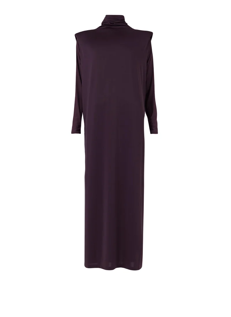 leem  High-Neck Maxi Dress for Women | Best Price UAE