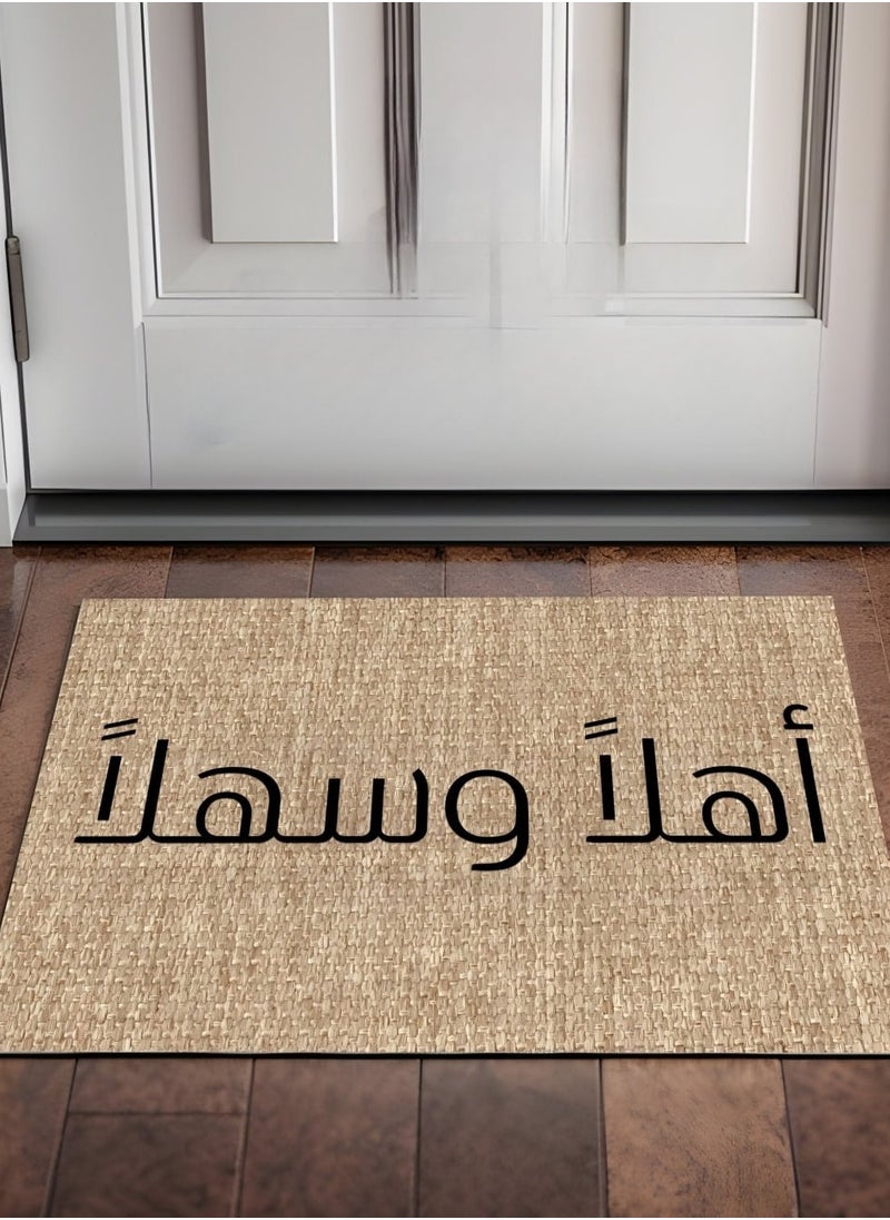 Generic Doormat Apartment Size 45cm*80cm - Thickness 0.35cm Dahr Dots Non Slip Easy to Clean 