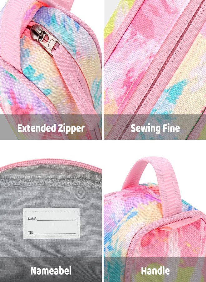 Choco Mocha حافظة أقلام شوكولاتة موكا للأطفال للفتيات، حقيبة أقلام ناعمة بسحاب للفتيات، حقيبة أقلام مدرسية بتصميم تيدي داي، ملونة - Image 4