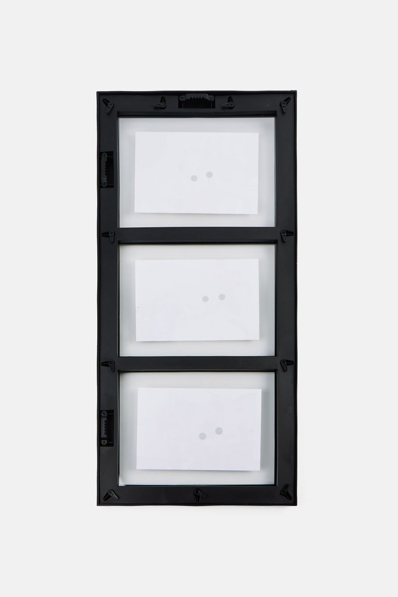 Enchante Accessories 3 Photo Collage Frame, Black  - Image 2