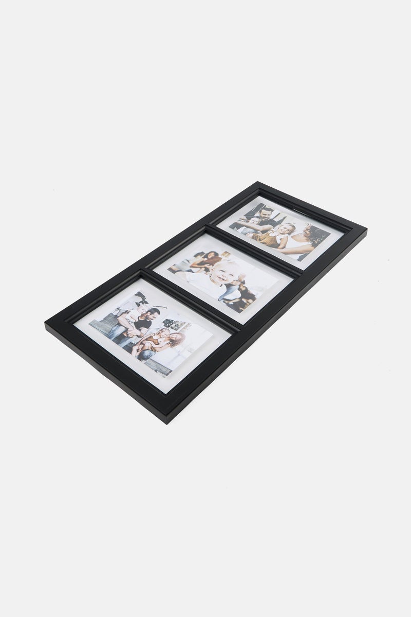 Enchante Accessories 3 Photo Collage Frame, Black  - Image 3