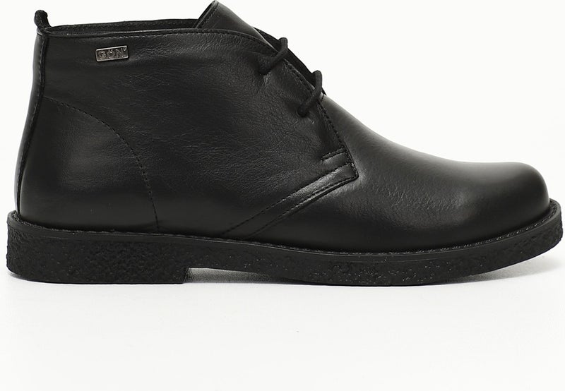 Gönderi(r) Gön Genuine Leather Oxford Mold Rubber Sole Lace-Up Women's Casual Boots 51456  - Image 1