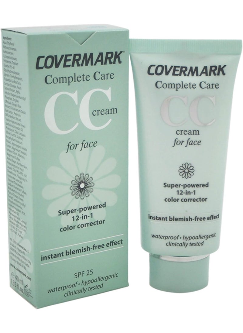 COVERMARK Covermark Womens Complete Care CC Waterproof SPF 25 Face Cream Caramel Brown 135 Ounce 