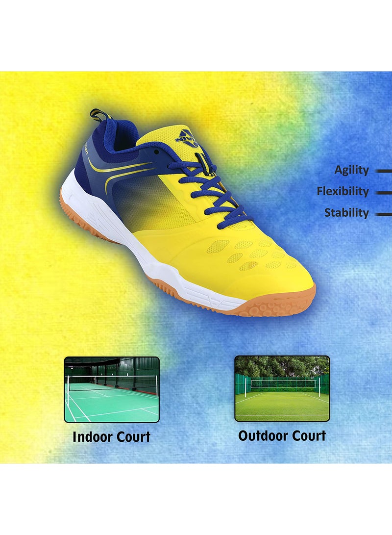 Nivia HY-Court 2.0 Badminton Shoes | For Mens and Boys | Non-Marking Shoe | Court Shoe | For Badminton, Squash, Tennis Players | 3 UK / 4 US / 37 EU - Image 5