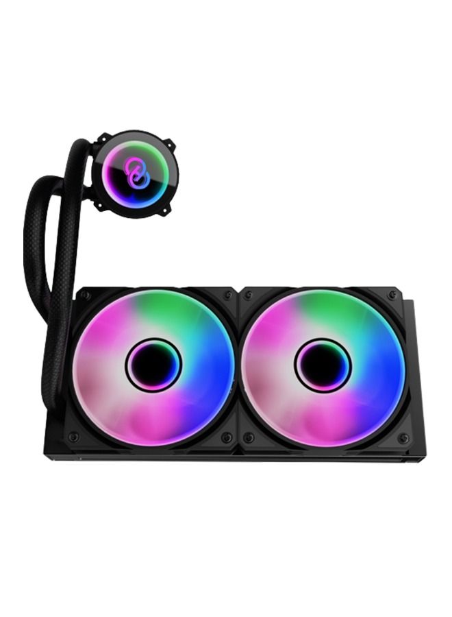 highend Highend EVEREST 240 RGB Liquid Replacement CPU Cooler Black  - Image 3