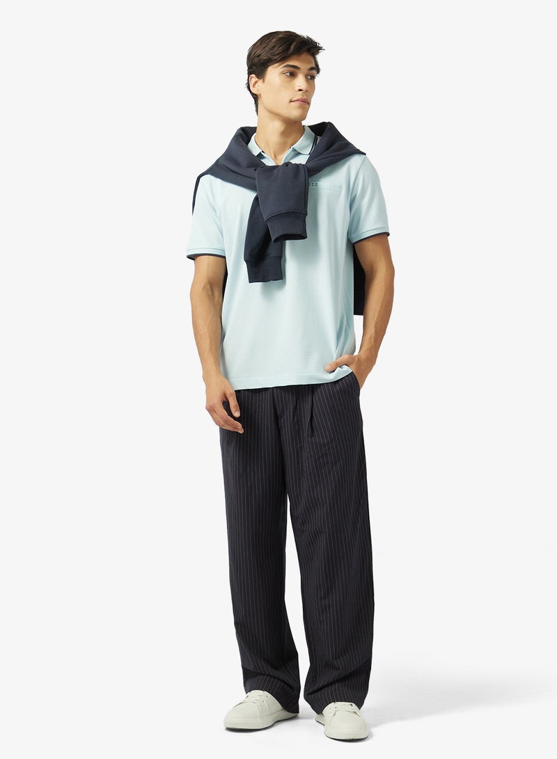 JACK & JONES Logo Half Zip Polo - Image 4