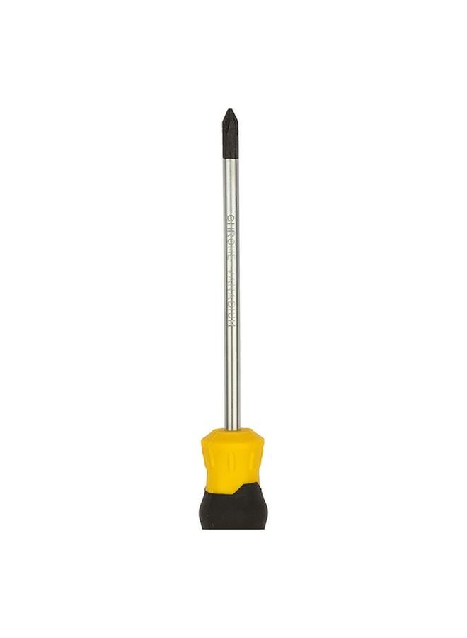 Stanley Cushion Grip Philips Screwdriver Yellow and Black Ph#1 x 100mm  - Image 2