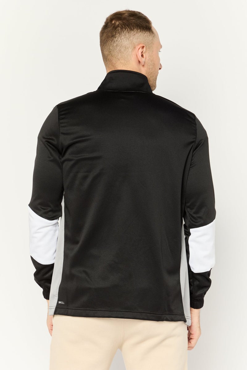 PUMA Men Sportswear Fit Full Zip Track Jacket, Black  - Image 4