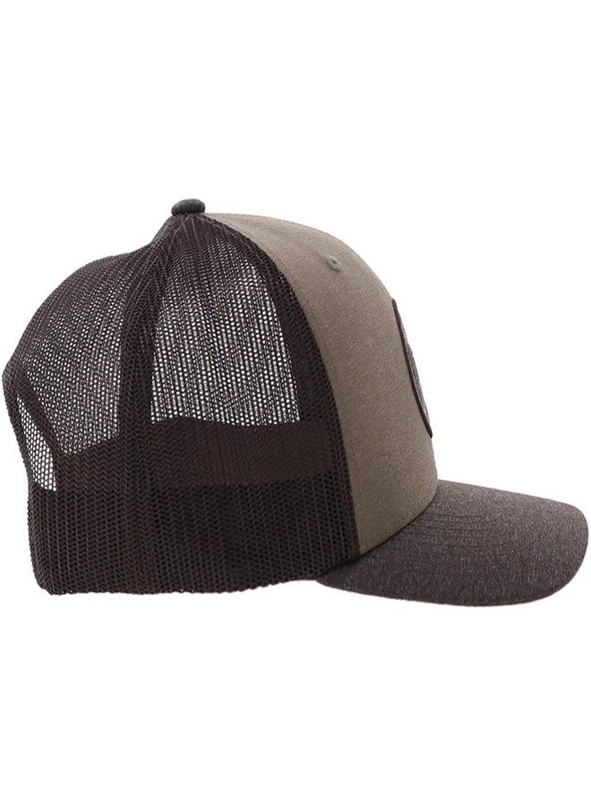 HOOEY Men's Primo Adjustable Snapback Hat Brown/Black - Image 5