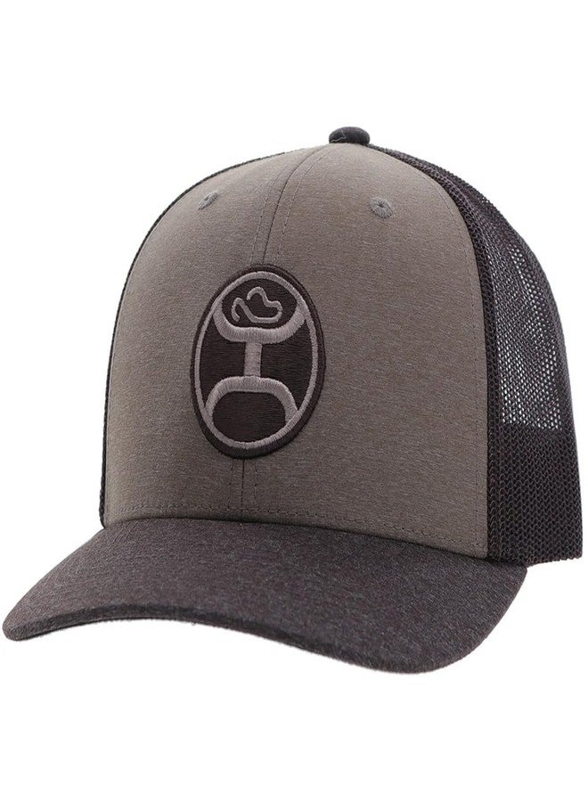 HOOEY Men's Primo Adjustable Snapback Hat Brown/Black - Image 1