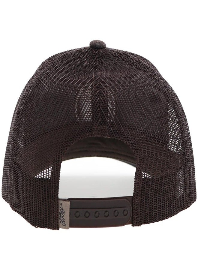 HOOEY Men's Primo Adjustable Snapback Hat Brown/Black - Image 2