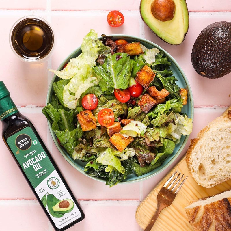 Urban Platter Virgin Avocado Oil 250ml Cold Pressed High Smoke Point 70 MUFA - Image 5