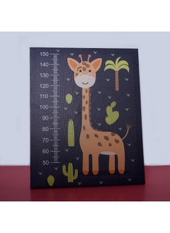 Giraffe Print Height Chart