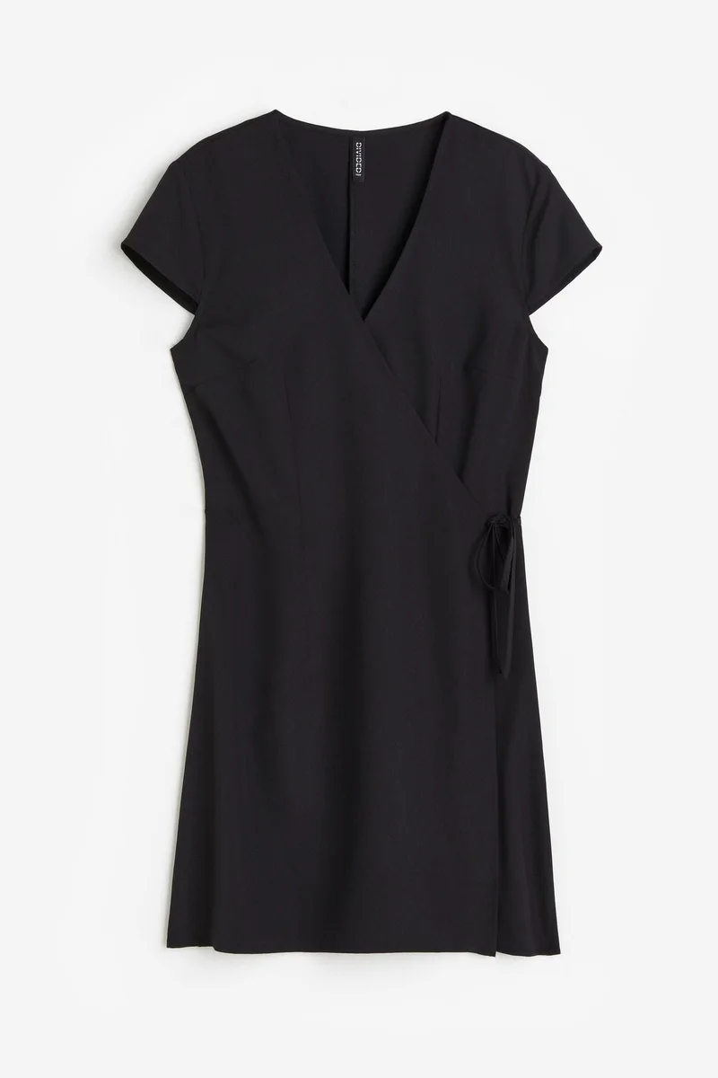 H&M Tie Detail Wrap Dress