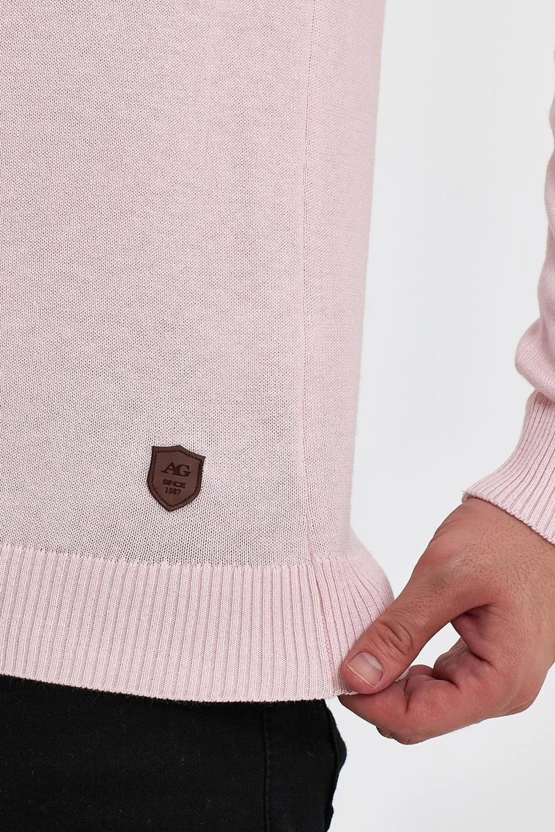 Alexander Gardi Crew Neck Sweater, Pink (E20-18907)
