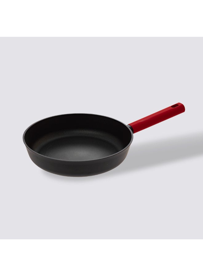 Five Simply Smart Silitop Forged Aluminium Frying Pan Black and Red 26 cm 151392 - Image 1